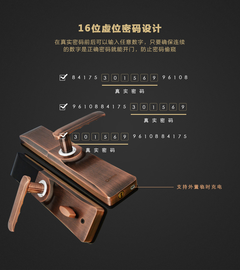 歐比特智能指紋鎖-歐寶F1圖片4